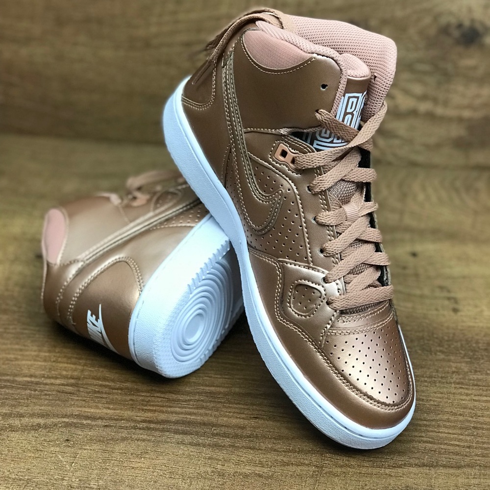 NWT Nike Son of Force MID METALLIC Bronze WMNS - Picture 3 of 8